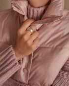 Hellmalvenfarbene ärmellose Jacke Athena