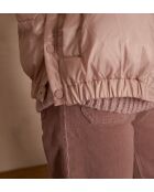 Hellmalvenfarbene ärmellose Jacke Athena