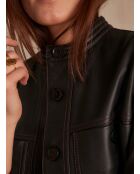 Nikita schwarze Lederjacke