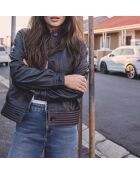 Nikita schwarze Lederjacke