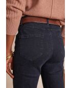 Donkergewassen slanke Lou-broek