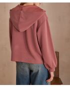 Sweatshirt van Cadix granaat