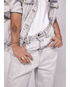 Pantalon Tom chiné clair