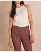 Bayron bis cremefarbenes Tanktop