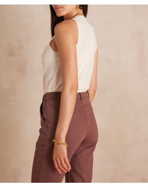 Bayron bis cremefarbenes Tanktop