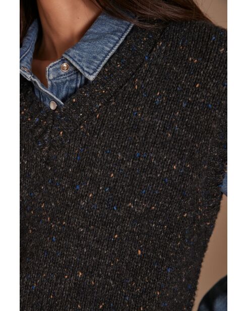 Pull Cybille anthracite