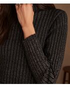 Cecilia schwarzer Pullover