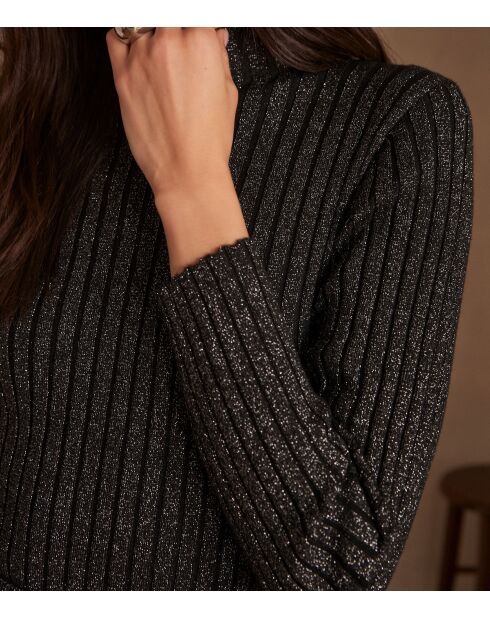 Cecilia schwarzer Pullover
