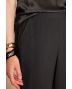 Leana zwarte soepele broek