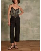Selyna schlichte schwarze Hose