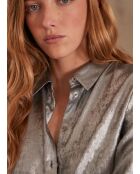 Camisa Colette plateada