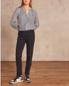 Marineblaue Hose Valero Wall