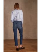 Gerade Hose Lilou in dunklem Indigoblau