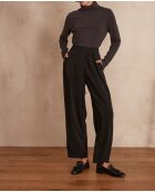 Pantaloni neri Preppy