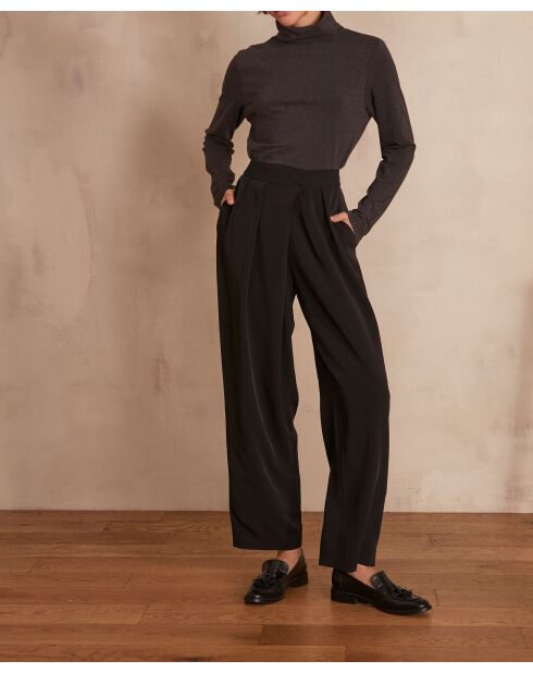 Pantaloni neri Preppy