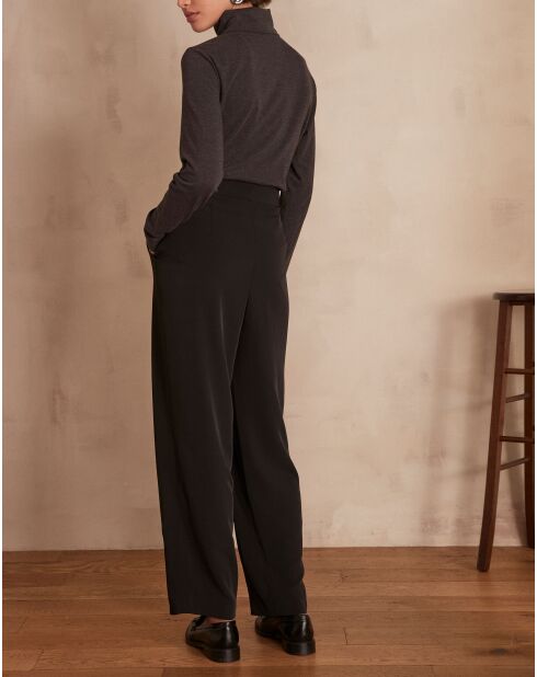 Pantaloni neri Preppy