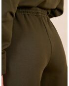 Khakifarbene Jerseyhose Maud