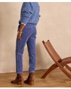 Blaue Samthose Sabil