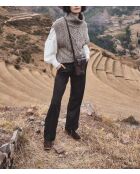 Dunkelbraune Finley-Hose