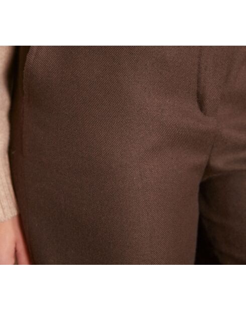 Dunkelbraune Finley-Hose