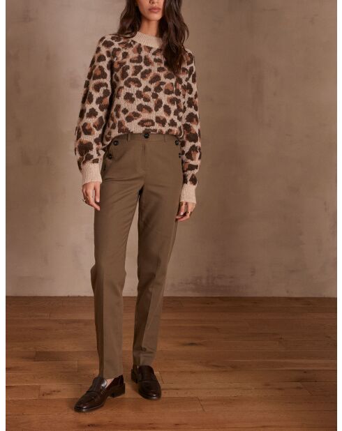 Pantalon Fino kaki