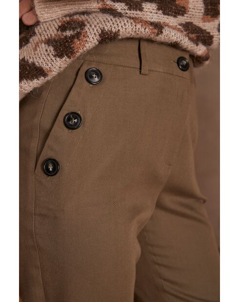 Pantalon Fino kaki