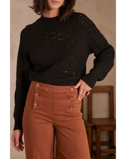 Chiara schwarzer Pullover
