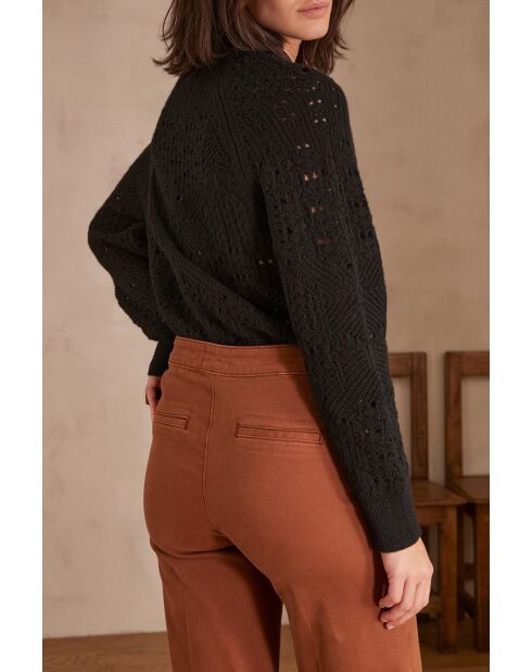 Chiara schwarzer Pullover