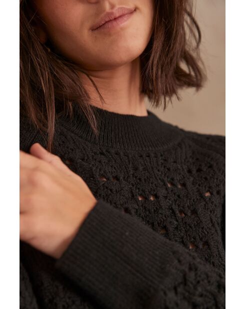 Chiara schwarzer Pullover