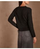 Alea schwarzer Pullover