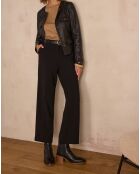 Effen zwarte broek van Melina