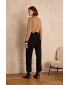Effen zwarte broek van Melina