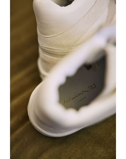 Sneakers Jerry bianche in pelle