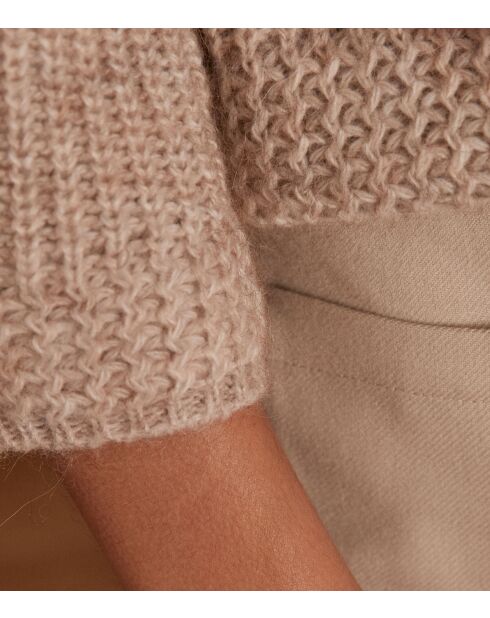 Leichter taupefarbener Pullover Constantin