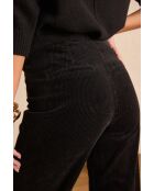 Oxan zwarte fluwelen broek