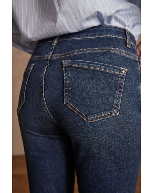 Suzy donkere indigo slimbroek