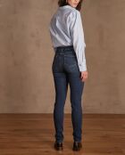 Suzy donkere indigo slimbroek