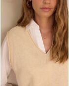 Beiger Pullover Basile