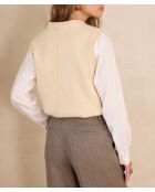 Beiger Pullover Basile