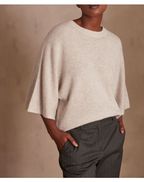 Hellgrauer Cody Strickpullover