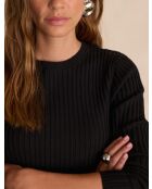 Bridget schwarzer Pullover