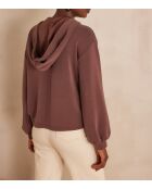 Sweatshirt van chocolade Cadix