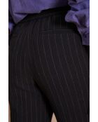 Pantalon Ferdinand rayé marine