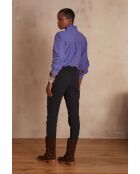 Pantalon Ferdinand rayé marine
