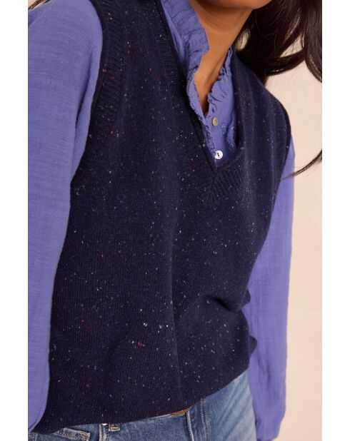 Marineblauer Pullover Basile