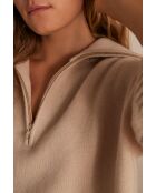 Lewis natürlicher Strickpullover
