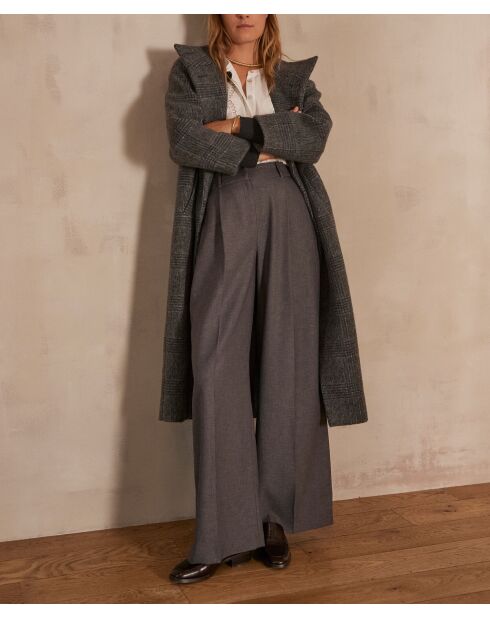 Manteau Ange fantaisie charbon