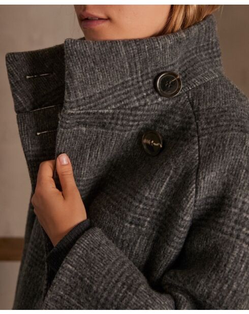 Manteau Ange fantaisie charbon
