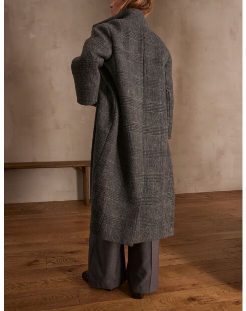 Manteau Ange fantaisie charbon