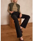 Lily bootcut zwarte broek